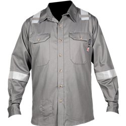 CrudeFR Middleweight Work Shirt w/ Reflective