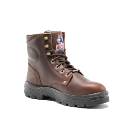 Steel Blue - Argyle Leather Steel Toe Lace-up Ankle Work Boots