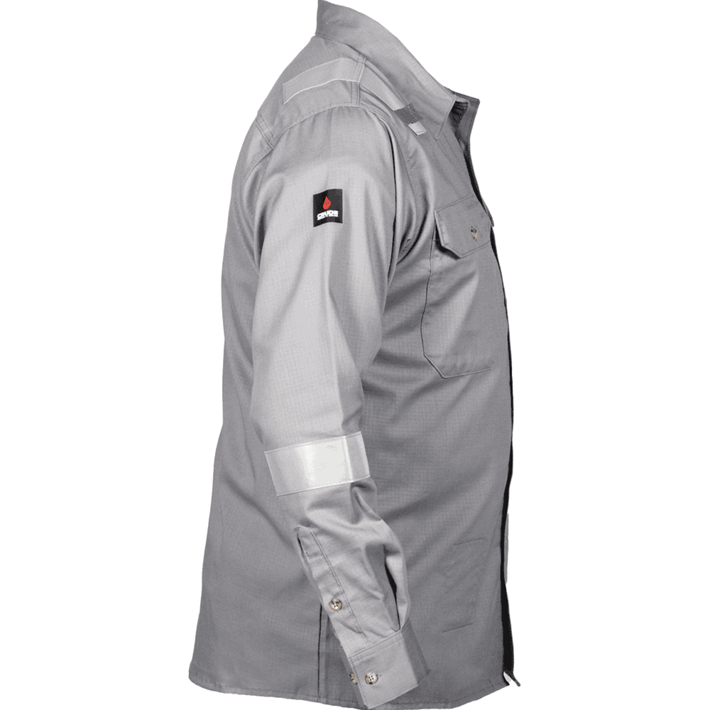 CrudeLife - CrudeFR Lightweight Work Shirts w/ Reflective