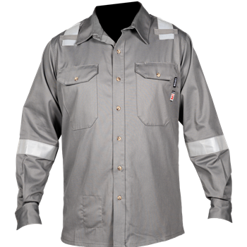 CrudeFR Middleweight Work Shirt w/ Reflective