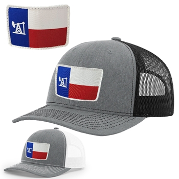 Richardson 112 Trucker Hat with Flag